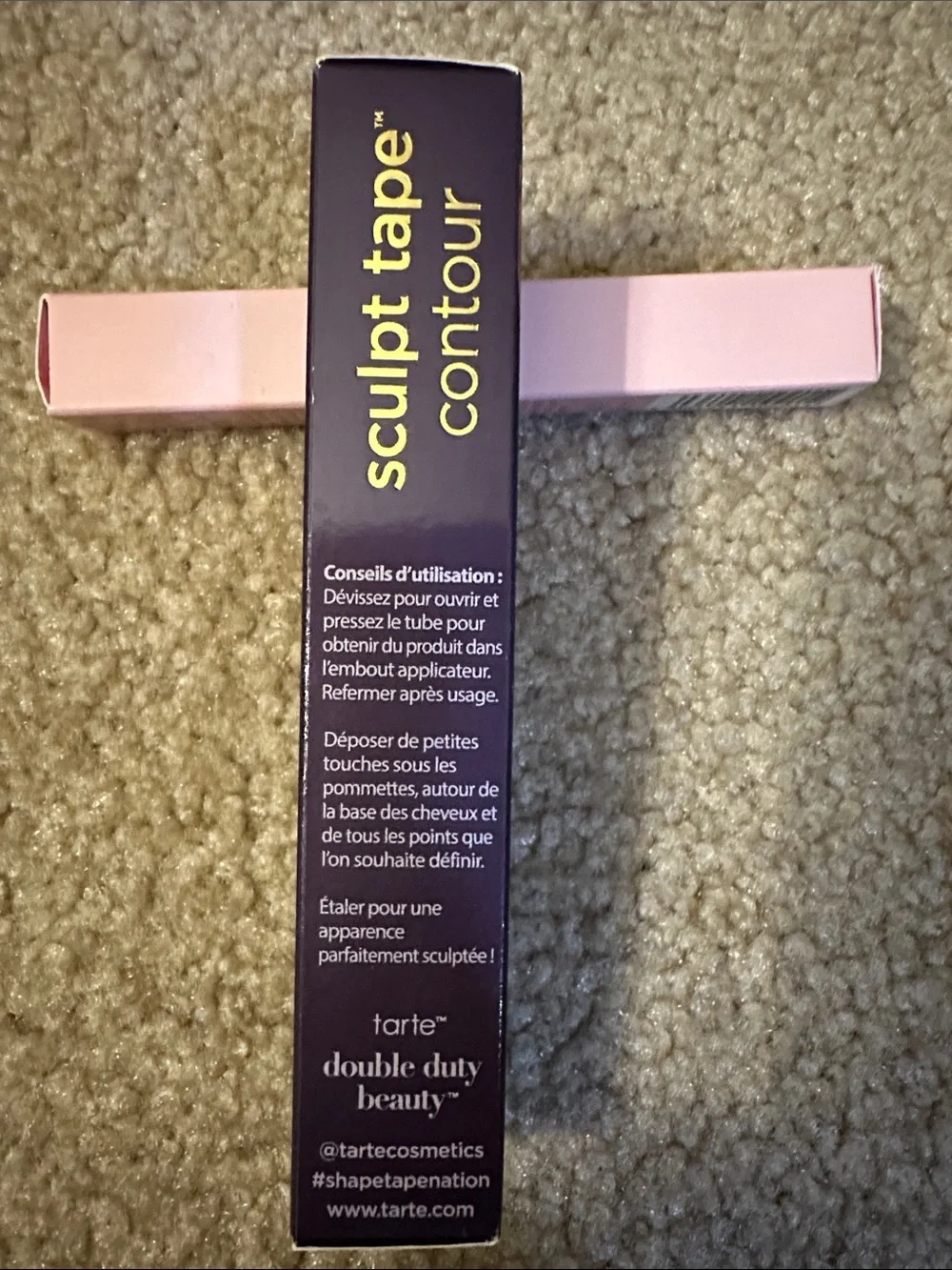 tarte Sculpt Tape Contour Cream Cool Bronze NEW unopened
